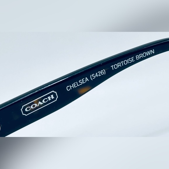 Coach S426 Chelsea Brown Oval Sunglasses Frames Only - Picture 7 of 8